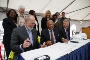 Richmond Marine Lease Signing